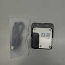 PAXA Mini Electric Shaver for Men,9000Rpm Electric Razor for Men,Magnetic Dual-Head Rotary Pocket Shaver IPX7 Waterproof Wet & Dry for Shaving Face,USB-C Rechargeable for Home,Car,Travel(Gray)