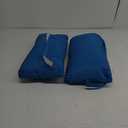 Ripeng 2 Pcs Headrest Pillow Pool Furniture Lounge Chair Pillows Patio Furniture with Adjustable Elastic Tape Band Head Support for Pool Patio Chairs Beach(Blue)