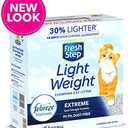 Fresh Step Lightweight Extreme Scented Litter with The Power of Febreze, Clumping Cat Litter, 15.4 Pounds (Package May Vary)