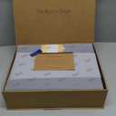 REST® Evercool®+ Starter Sheet Set, Full Size, Blue, Breathable Bed Sheet for Hot Sleeper and Night Sweats, with Pillowcases, Ionic+ Self-Cleaning Silver Yarn for Sensitive Skin, 3PCS No Flat Sheet