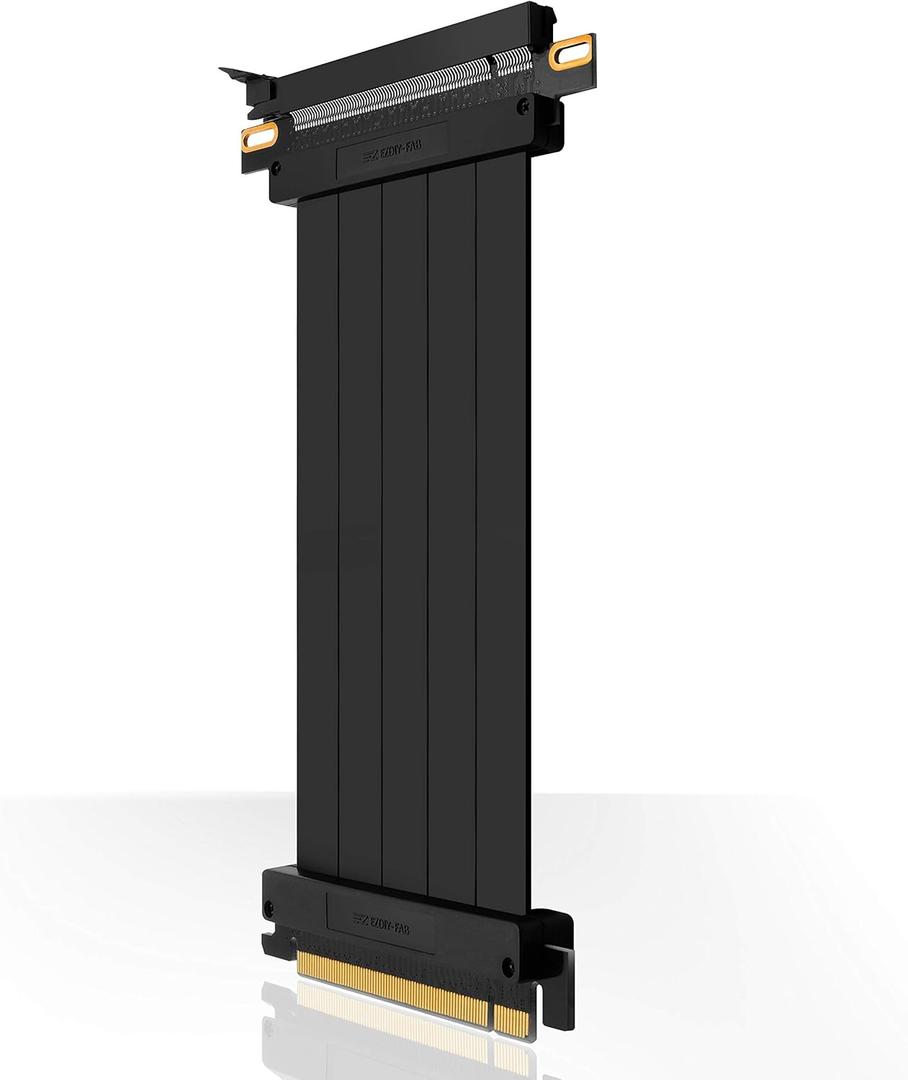 EZDIY-FAB [30cm PCIE 3.0 16x Extreme High Speed Riser Cable PCI Express Port GPU Extension Card-Straight Connector