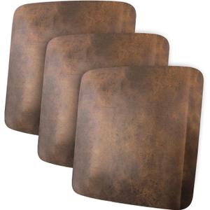 Leather Look Couch Cushion Covers Sofa Seat Slipcovers Sets Couches Furniture Protector for Sectional Armchair Loveseat Pets Kids Stretch Spandex Fabric (3 Cushion XL Sofa, Brown)