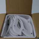 Garwarm Modern Ceiling Light,23.6 Dimmable LED Chandelier Flush Mount Ceiling Lights,Remote Control Acrylic Leaf White Lamp Fixture for Living Room Dining Room Bedroom 60W