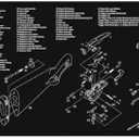 TekMat Original 12" x 36" - 1/8" Thick Oil Resistant Non-Slip Waterproof Scratchproof Washable Rifle Maintenance & Cleaning Mat for use with Remington