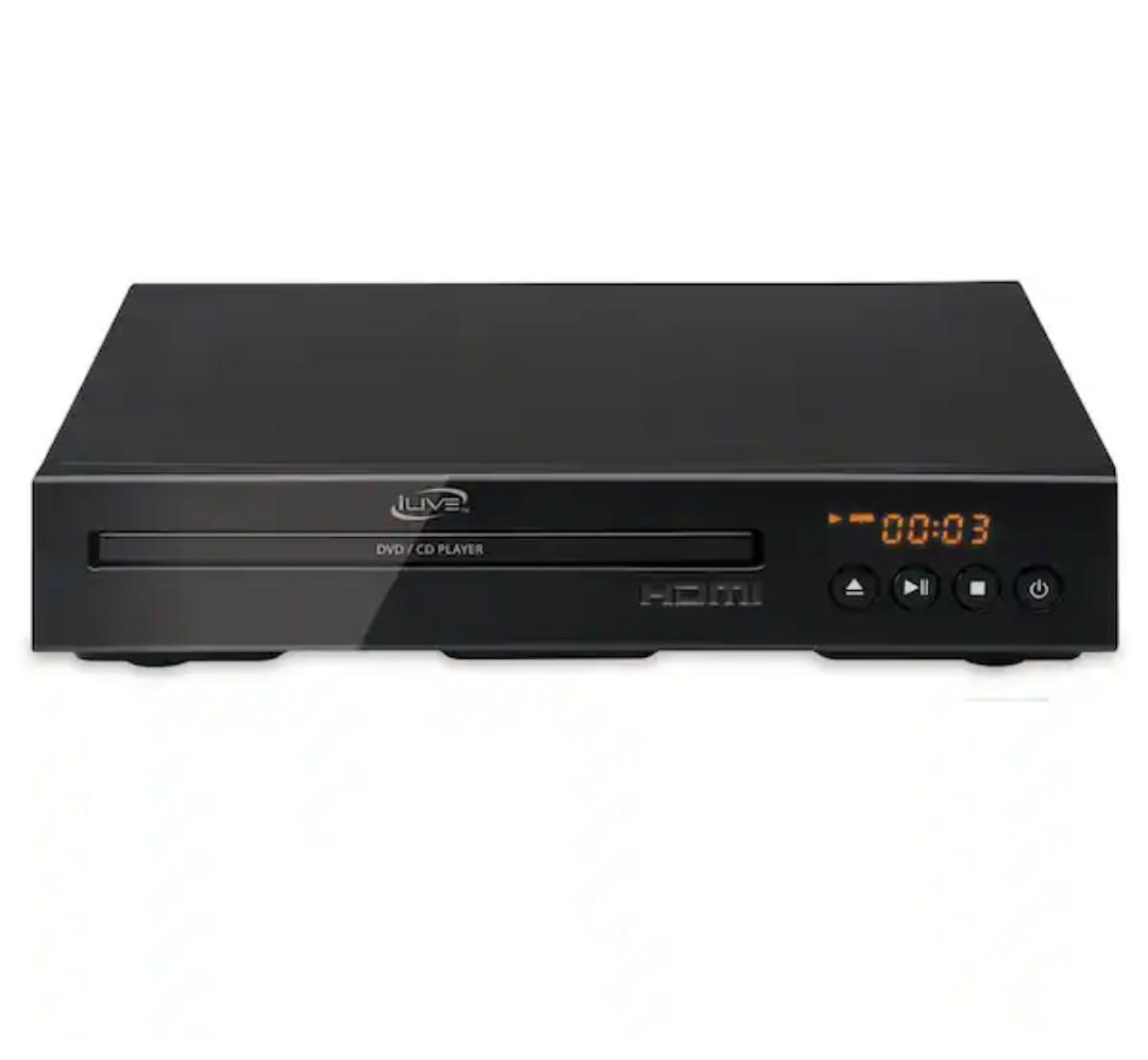 HDMI 1080p DVD Player with HD Upconvert and Remote