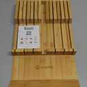 Utoplike in-Drawer Knife Block Bamboo Kitchen Knife Drawer Organizer, Handle Steak Knife Holder Without Knife, Fit for 12 Knives and 1 Sharpening Steel (Knives Not Included)