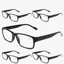 Gaoye Professional Reading Glasses for All Day - Computer Readers with Blue Light Protection - Value Pack of 5 