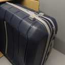 Samsonite Freeform 2-Piece Luggage Set - Carry-On & Large Checked Luggage with Dual Spinner Wheels - Durable Polypropylene Hardshell - TSA Lock, Airline-Approved - Expandable Hard Shell - Navy