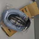 Cute Steering Wheel Cover for Women Men Leather Universal 15 inch,Black and Blue