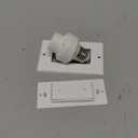 Remote Control Light Bulb Socket, Decorator Rocker Wall Switch, 200FT Range Wireless Light Switch for Pull Chain Light Fixture, E26 E27 Lamp Socket, No Wiring Needed, FCC Listed