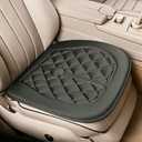 Big Ant Memory Foam Car Seat Cushion for Driver - Heightening Seat Pad for Short Drivers, Relieves Pressure for Long Drives - Non-Slip Car Booster Cushion for Office, Truck, Wheelchair (Black)