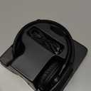Bluetooth Headset, 60hrs AI Noise Canceling V5.2 Over Head Headphones, Single Ear Trucker Wireless Headset with Mic, Mute Button, Multipoint, for Phones PC Computer Truck Driver Office Work  Black