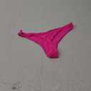 YELAIVP Women's Ruched Back Bikini Bottoms High Cut Bathing Suit Bottoms Cheeky Thong Swimsuit Bottom XL