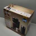 Keurig K-Caf Barista Bar Single Serve Coffee Maker and Frother, with 3 Brew Sizes, Hot and Cold Coffee Capabilities, 2oz Coffee Shot Button, Black