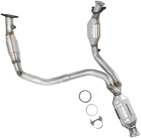 ABYSMAUTO Catalytic Converter Direct-fit Compatible with Chevy Silverado 1500, GMC Sierra 1500 2009-2013 4.3L 4.8L 5.3L 6.0L, GMC Yukon 2009-2014 5.3L Catalytic Convertor 50473(EPA Compliant)