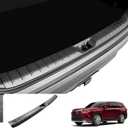 Rear Trunk Bumper Protector for 2025 2024 Grand Highlander Accessories, Trunk Door Sill Protector for Toyota Grand Highlander Accessories 2024 2025, Carbon Fiber Pattern 2 PCs