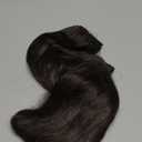 Fliace Clip in Hair Extensions, 6 PCS 1 6 Inch Hair Extensions Clip Ins, Dark Brown Long Wavy Hairpieces(16inch, 6pcs, Dark Brown)