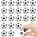 Mini Soccer Stress Balls 20 Packs Mini Soccer Foam Small Foam Squeeze AnxiousToy Sports Stress Ball for Kids School Carnival Reward Football Party Decorations Supplies