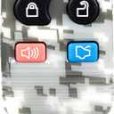 1x Camouflage New Keyless Entry 4 Button Remote Car Key Fob Fobik Compatible with Mustang Escape Expedition Explorer Focus Fusion Taurus Escort Lincoln Navigator Town Car Mercury with DIY Programming