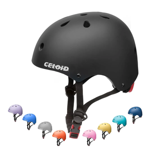 Kids Bike Helmet,Toddler Skateboard Helmets for Ages 2-3-5-8-14 Years Boys Girls，Adjustable Multi-Sport Bicycle Skateboarding Football Roller Skating Scooter Rollerblade Balance Bike Helmet Size M (52-57cm)