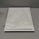 Vent Systems 16" x 12" Inch White Galvanized Steel Access Panel  Durable Access Door for Drywall, Wall or Ceiling  Easy Service Panel for Plumbing, Electrical, HVAC, and Maintenance Openings