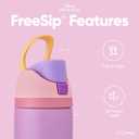 Owala Disney Princess FreeSip Insulated Stainless Steel Water Bottle with Straw for Sports and Travel, BPA-Free Sports Water Bottle, 24 oz, Rapunzel