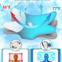 Cervical Neck Pillow for Pain Relief - Ergonomic Pillow Memory Foam Pillows for Sleeping, Cooling Orthopedic Neck Support Pillow, Contour Cervical Pillow Bed Pillow for Back Stomach Sleepers