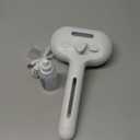 Renu Dog Brush, Renu FreshFur Dog Shower Brush + Bathing Solution, 3 in 1 Self Cleaning Steamy Pet Brushes, Dogs Grooming Tool for Long & Short Hair, Removes Loose Hair Reduces Shedding (White)