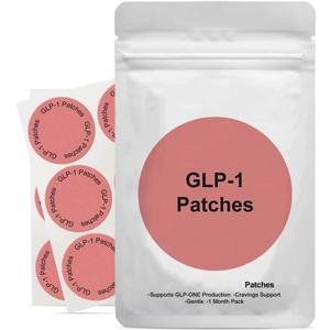 4 x GLP-1 Patches -8-Hour Time,Daily Support for Men andWomen-Easy to Apply on Skin(30 Pieces)