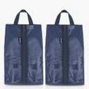 Travel Shoe Bags, Water Resistant TPU Mesh, Sturdy YKK Zipper, Shoes Storage Bag, Shoes Packing Organizer, Unisex Shoe Pouch for Travel or Home Storage, 2 Pack