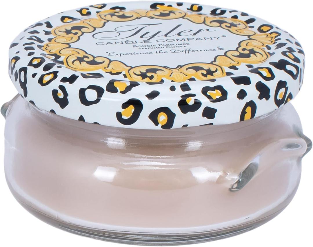 Tyler Glass Fragrance Candle 3.4 Oz,High Maintenance