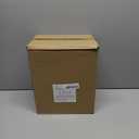 4 Packs Storage Bins with Bamboo Lids - Plastic Storage Containers with Lids Stackable Storage BoxStorage Baskets for Organizing Desktop Closet Playroom Classroom Office,Gray