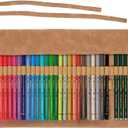 Faber-Castell Art & Graphic Polychromos Colour Pencil, Multicoloured, Pencil Roll Of 34, For Art, Craft, Drawing, Sketching, Home, School, University, Colouring