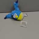 KreizyGo Cat Toys, Flapping Wings Blue-Bird, No Flying, Chirping Bird Interactive Catnip Toy for Kitten or Small Dogs, Touch Activated, Rechargeable