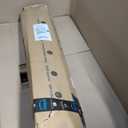 8FT x 4FT Extra Large Exercise Mat - PVC Floor Workout Mat with Carry Bag, Cleaning Cloth - Non slip Thick Workout Mats for Home Gym Flooring, Fitness Training Mat for Weights Pilates Cardio