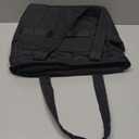 BAGSMART Tote Bag for Women, Lightweight Puffy Tote Bag with Compartments Shoulder Bag Handbag for Travel, Work, Gym | Lightweight, Puffy, Quilted, for Travel, Work (Standard, Black)