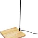 LED Aquarium Light 360 Degree Full Spectrum LED Light with Bamboo Board 10W Nano Fish Tank Light USB Powered Flat Nano Aquarium Light Bett a Fish Tank Light for Plant Growth