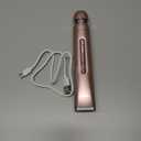 Bikini Trimmer for Women,Bikini Razor for Women Pubic Hair, 2 in 1 Wet & Dry Use Groomer,Painless Body Hair Trimmer for Face Legs Underarm Electric Shavers Razors Rechargable IPX7 Waterproof (Pink)