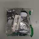 EXPAWLORER Dog Socks to Prevent Licking and Slipping, Summer Dog Shoes for Hot Pavement, Paw Protectors for Hardwood Floors Anti-Slip, Dog Booties for Small Medium Large Senior Dogs, Black Grey L