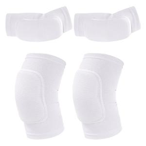 obmwang Volleyball Knee Pads and Volleyball Arm Pads Set for Kids Youth Volleyball Yoga Dance Football Basketball Running, Large
