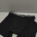 Incontinence Underwear for Men 150ML Absorbent Washable Reusable Leak Proof Cotton Protective Boxer Briefs 3 Pack (Black, XX-Large)