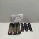 Shampoo and Conditioner Dispenser,Shower Soap Dispenser 3 Chamber No Drill Wall-Mounted Shampoo Dispenser for Shower Wall Mounted Shower Dispenser for Bathroom Hotel Large Capacity,Black