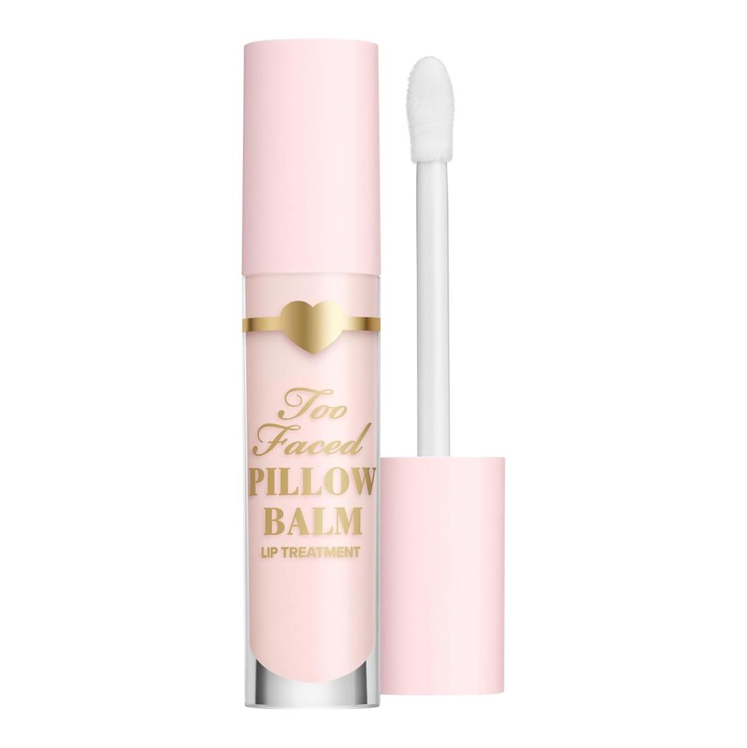 Too Faced Pillow Balm UltraHydrating Lip Treatment | Liquid Lip Balm that Replenishes Lips with Hyaluronic Acid, 0.2 Fl Oz, Original