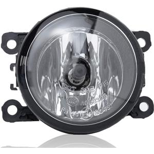 RP Remarkable Power Fog Light - Fog Light Left or Right (Single Side) for Acuraa/HD/FD/Suzukii/etc Replacement 4F9Z15200AA 4F9Z15200AACP Clear Lens w/ 55W H11 Halogen Bulbs Universal FL7175