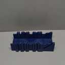 Saw Storage Mitre Box, 45 Degree 90 Degrees Angle Slot Types ABS Plastic Saw Box, Perfect for Woodworker Carver Carpenter Cutting Wood Woodwork(S)