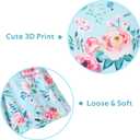 Vieille Little Girls Sleeveless Dress Cute Summer Sundress with Pocket 2-7 Years (Blue)