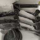 Dining Room Chandeliers Light - Modern Black Chandelier, 8-Light Metal Farmhouse Dining Room Light Fixture, E26 Hanging Pendent Lighting for Kitchen, Living Room, Foyer, Entrance