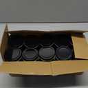 Plastic Mason Jars 4 oz 20 Pack Storage Containers with Lids | Clear,Plastic,Food Safe,BPA Free,Good sealing,See Through,Leak Resistant,Wide Mouth Design