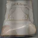 10 ft x 10 ft Wrinkle Free Silver Backdrop Curtain for Parties, Polyester Silver Grey Backdrop Drapes 2 Panels 5x10ft for Baby Shower Photoshoot Engagement Wedding Birthday Photography Background