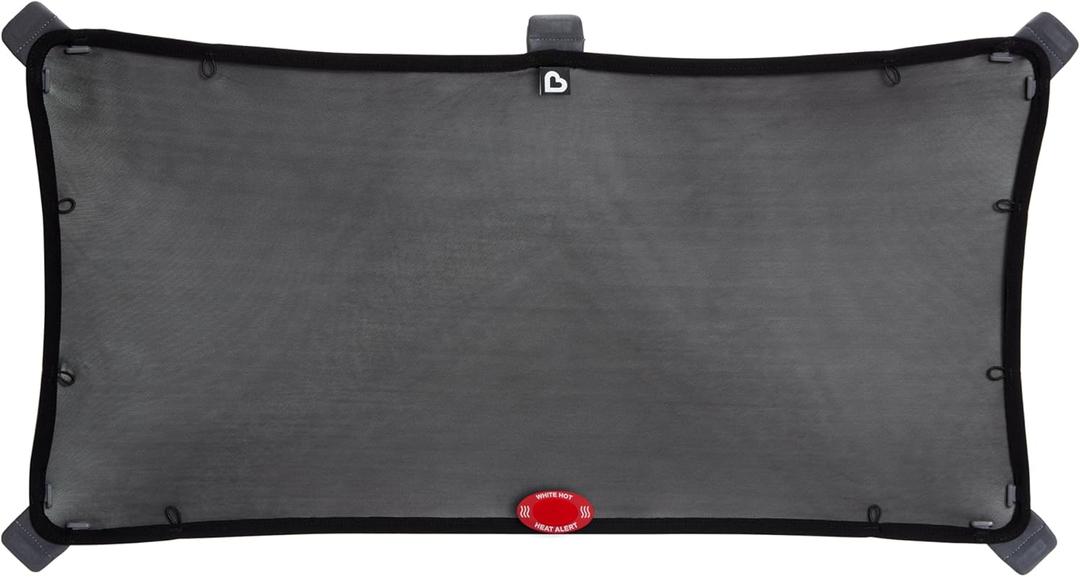 Munchkin Brica Magnetic Stretch to Fit Sun Shade, Black, 1 Pack